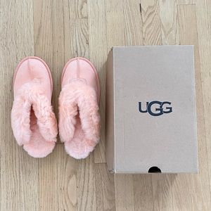 Brand new Women’s Ugg Coquette Slippers, pink, size 6